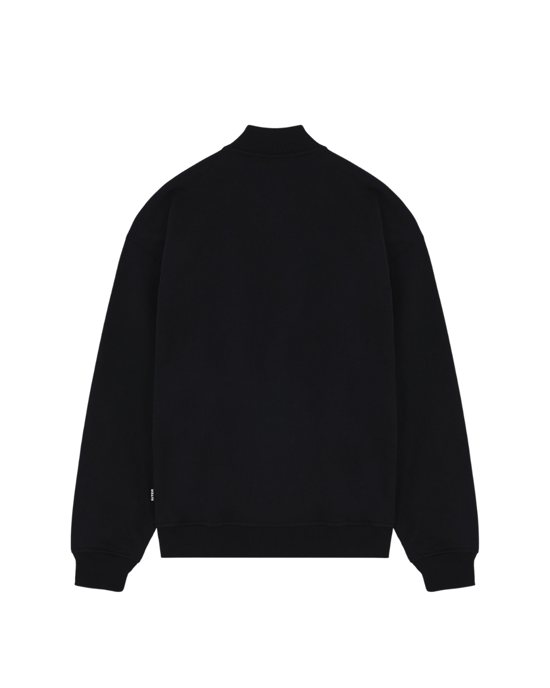 Iuter - Heart Logo Varsity Sweater - Nero