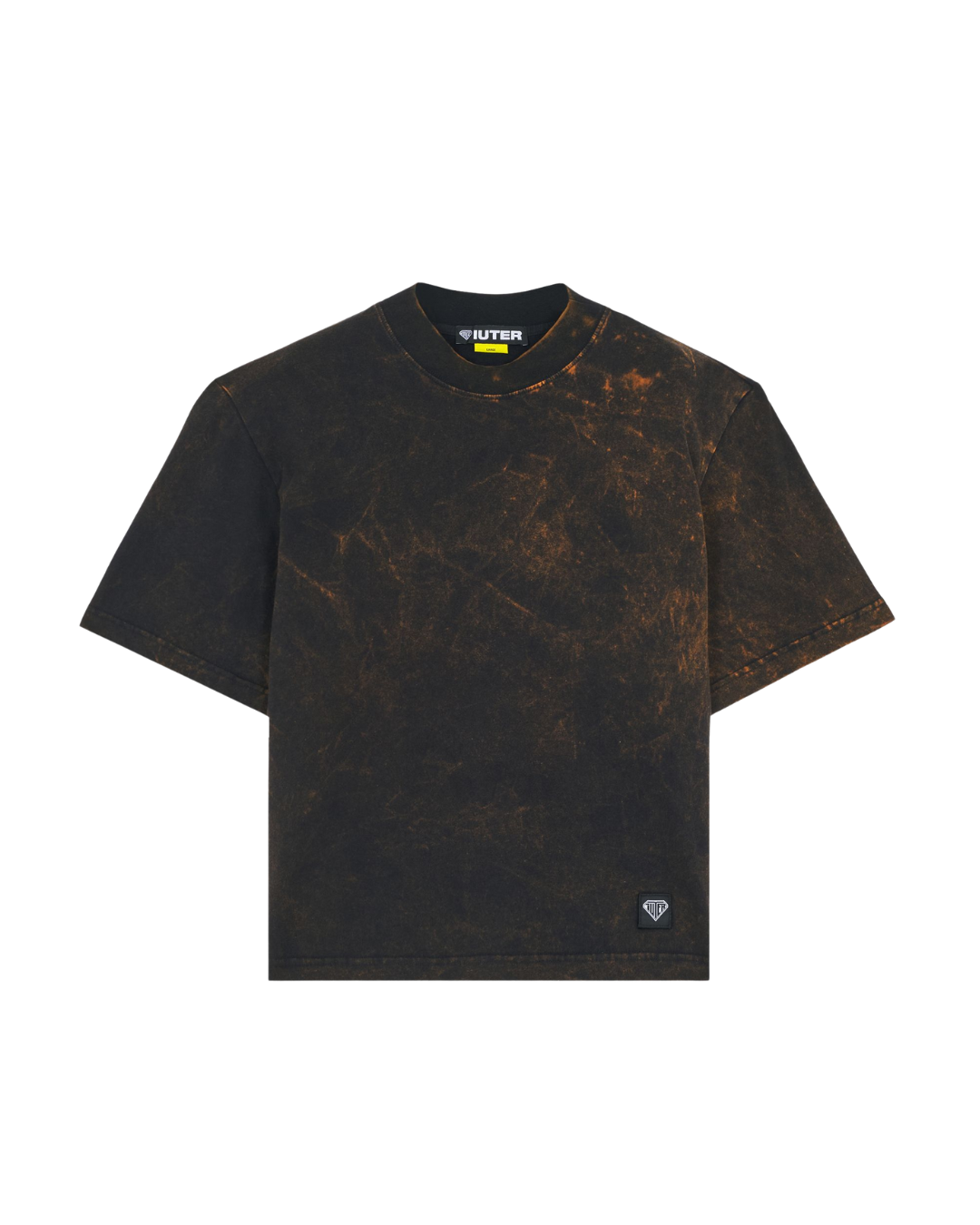 Iuter - Label Marble Tee - Nero