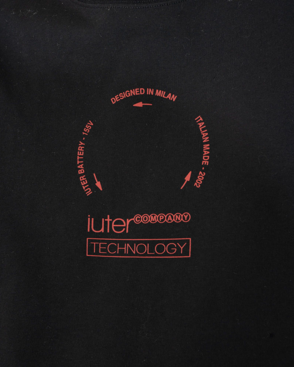 Iuter - Patented Tee - Nero
