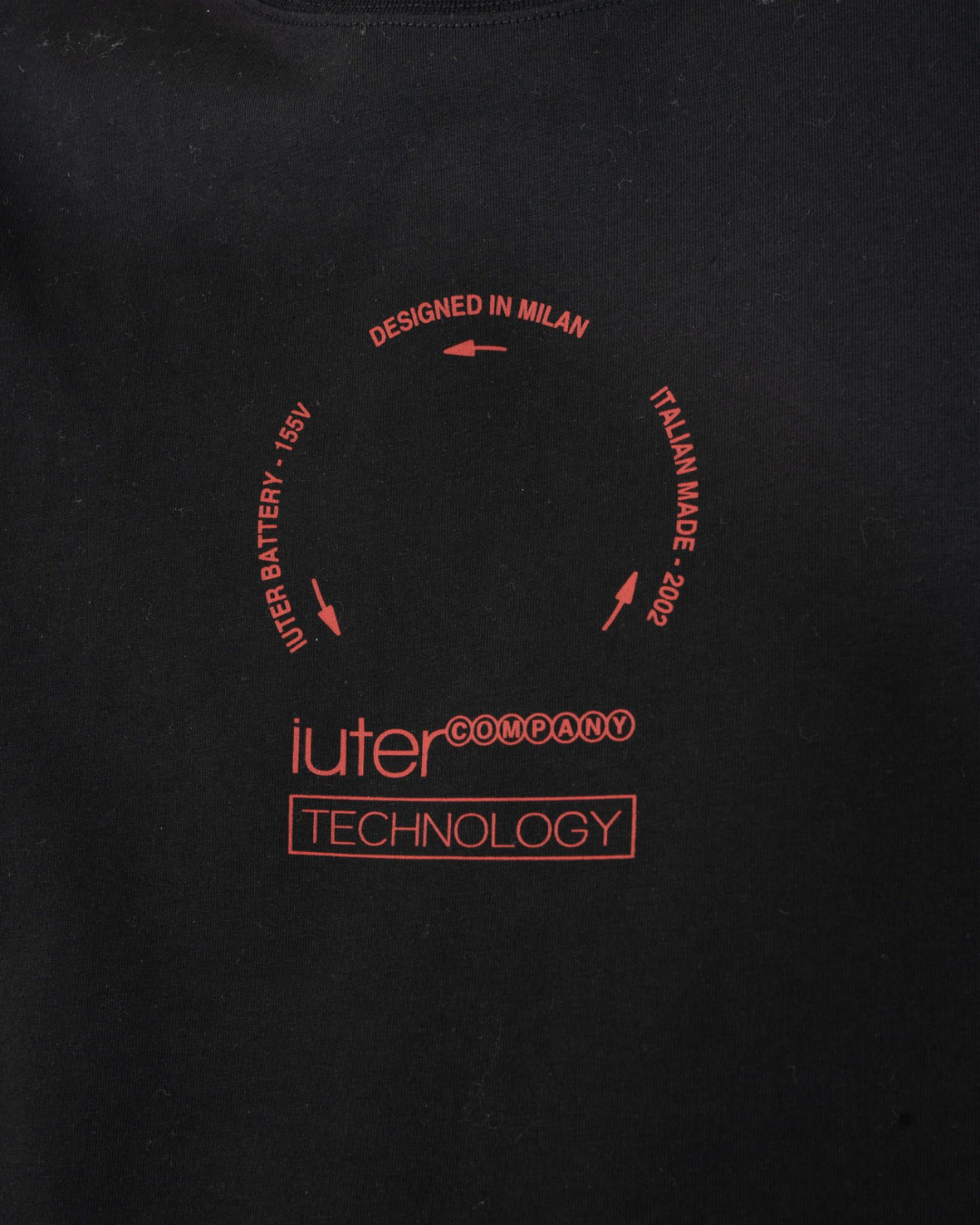 Iuter - Patented Tee - Nero