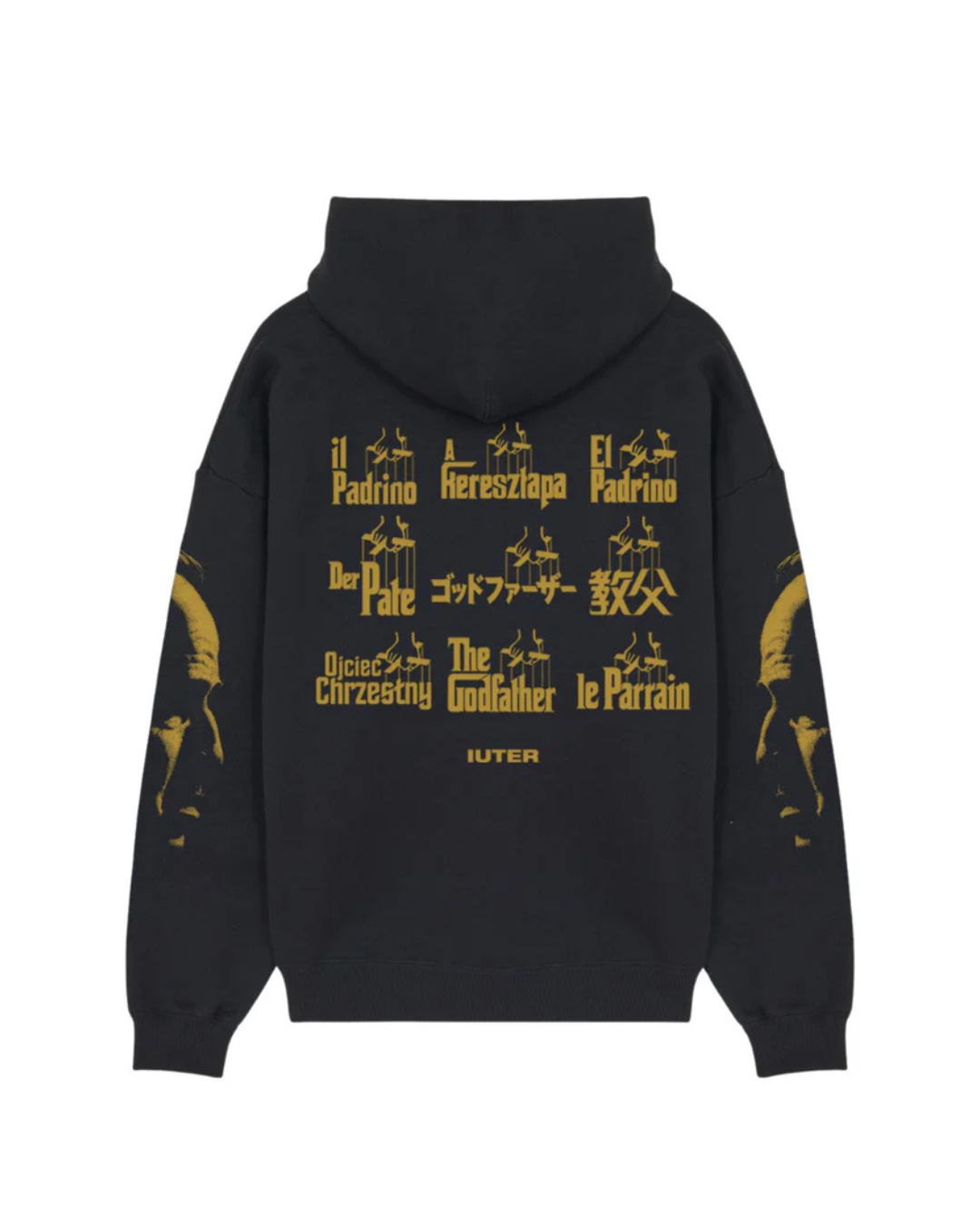 Iuter - The Godfather: Worldwide Hoodie - Nero