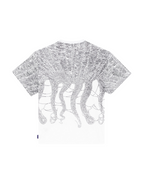 Octopus - Cobweb Tee BY Luca Devinu - Bianco