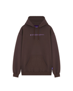 Octopus - Outline Logo Hoodie - Marrone
