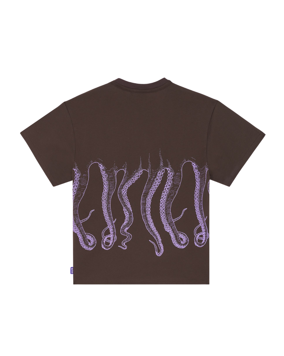 Octopus - Outline Logo Tee - Marrone