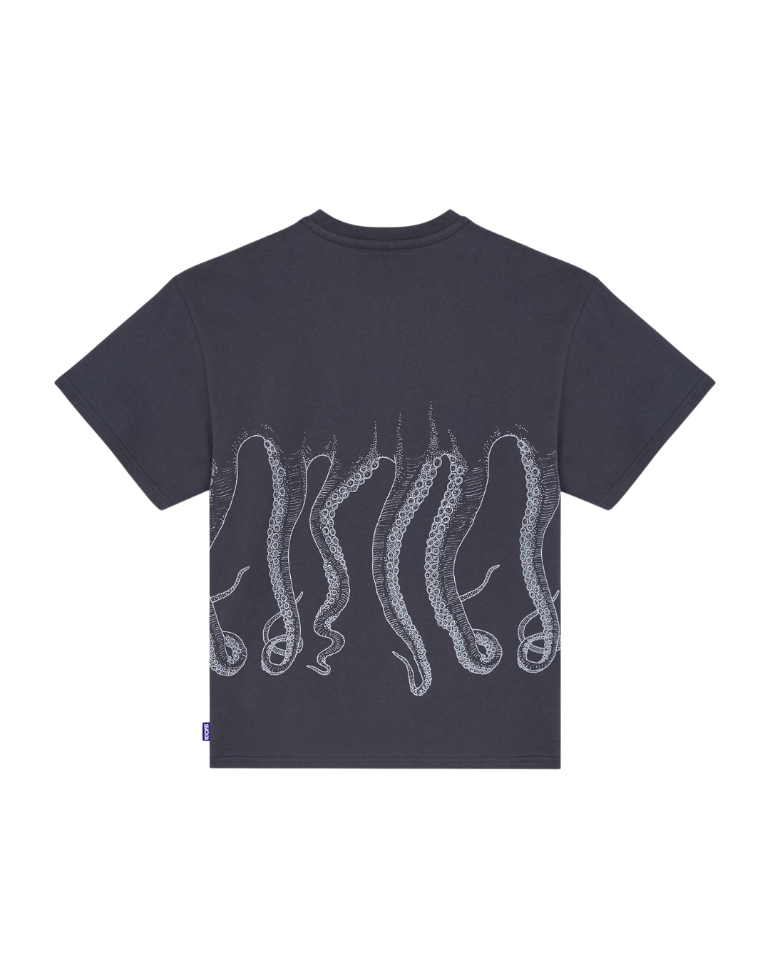 Octopus - Outline Tee - Asphalt