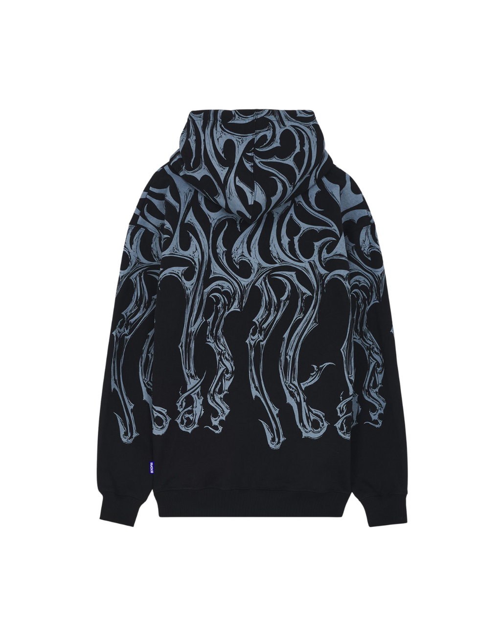 Octopus - Tribal Blade Hoodie BY Luca Devinu - Nero