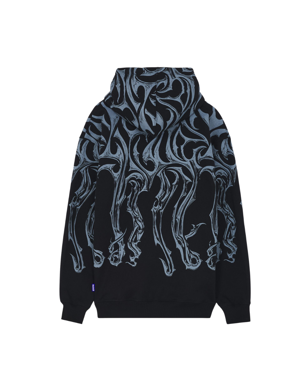 Octopus - Tribal Blade Hoodie BY Luca Devinu - Nero