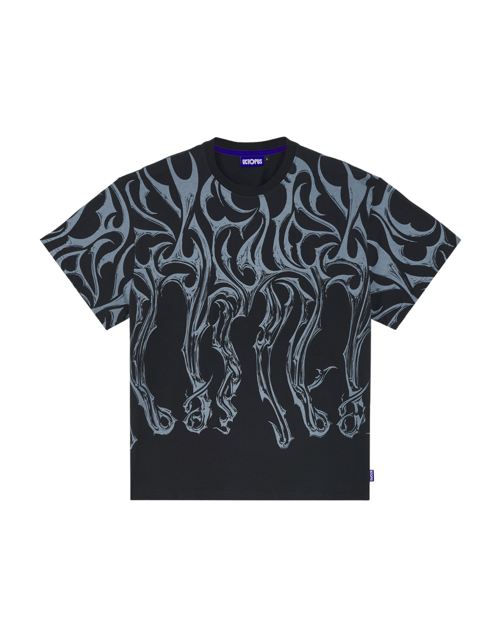 Octopus - Tribal Blade Tee BY Luca Devinu - Ice