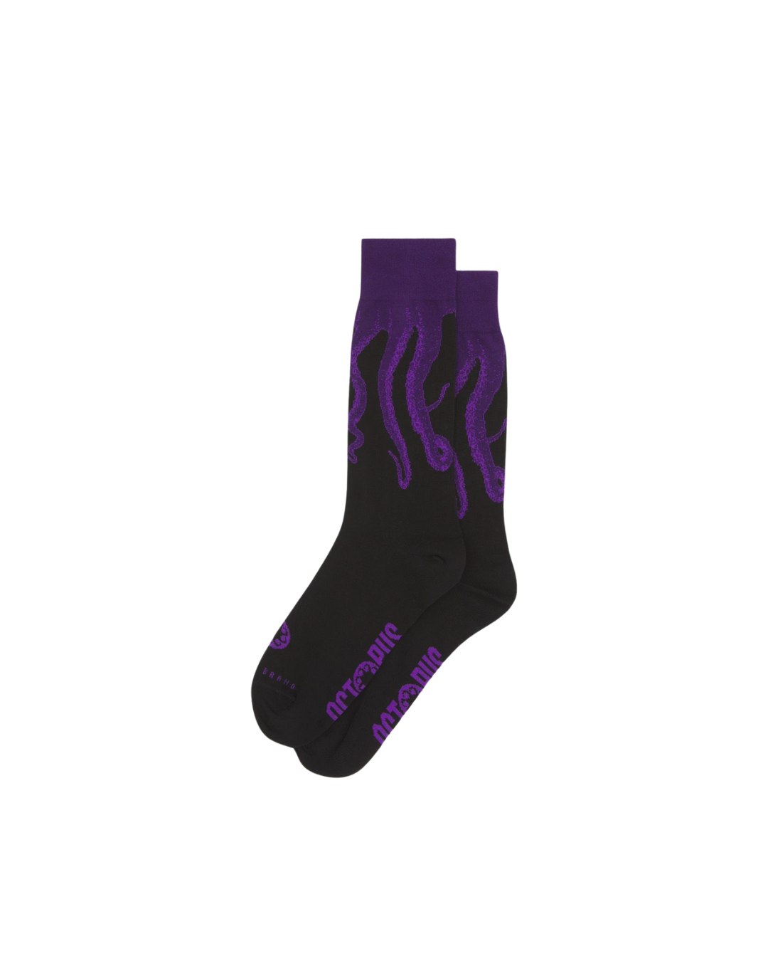 Octopus - Original Socks - Nero e Viola