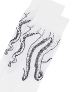 Octopus - Outline Socks - Bianco