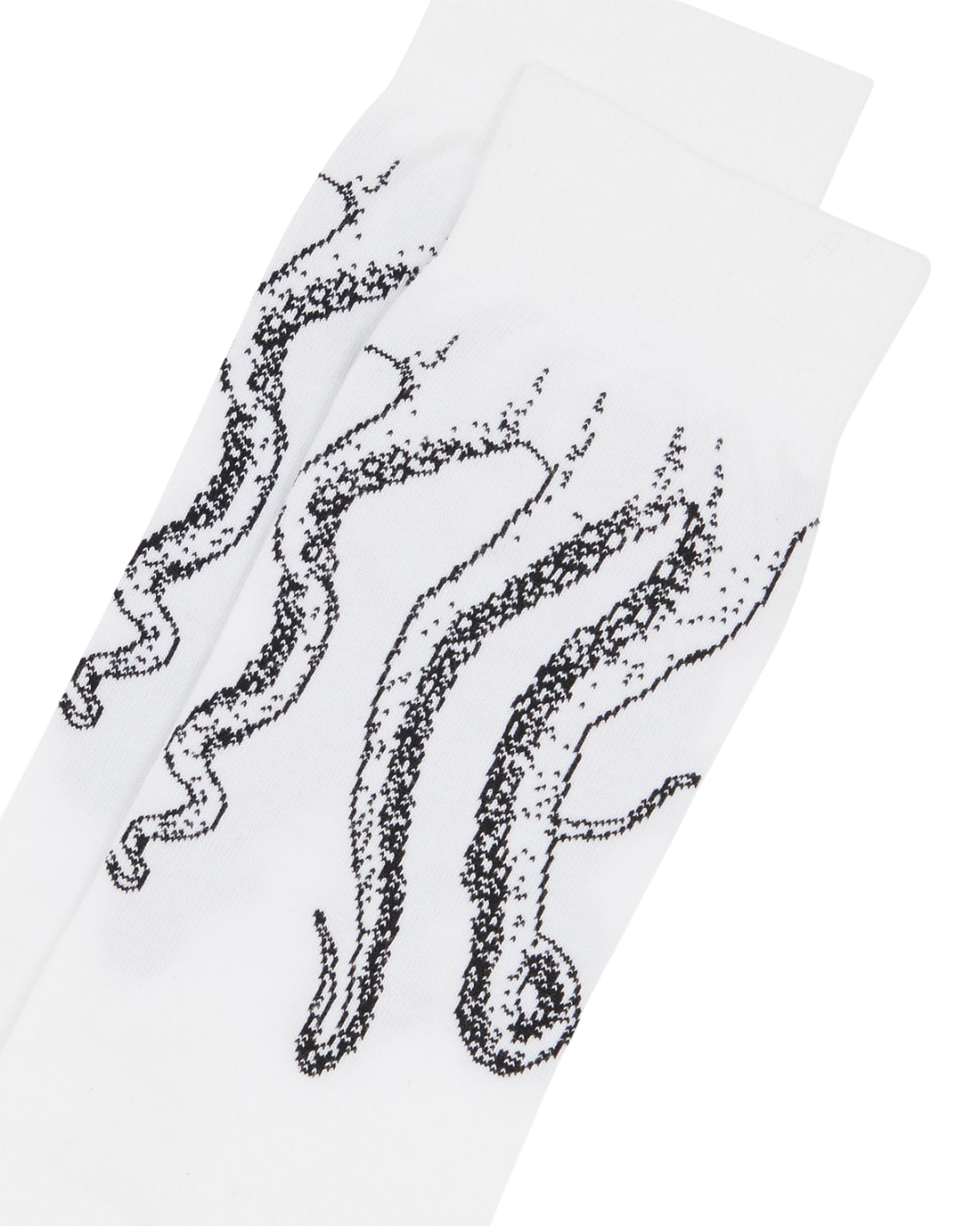 Octopus - Outline Socks - Bianco