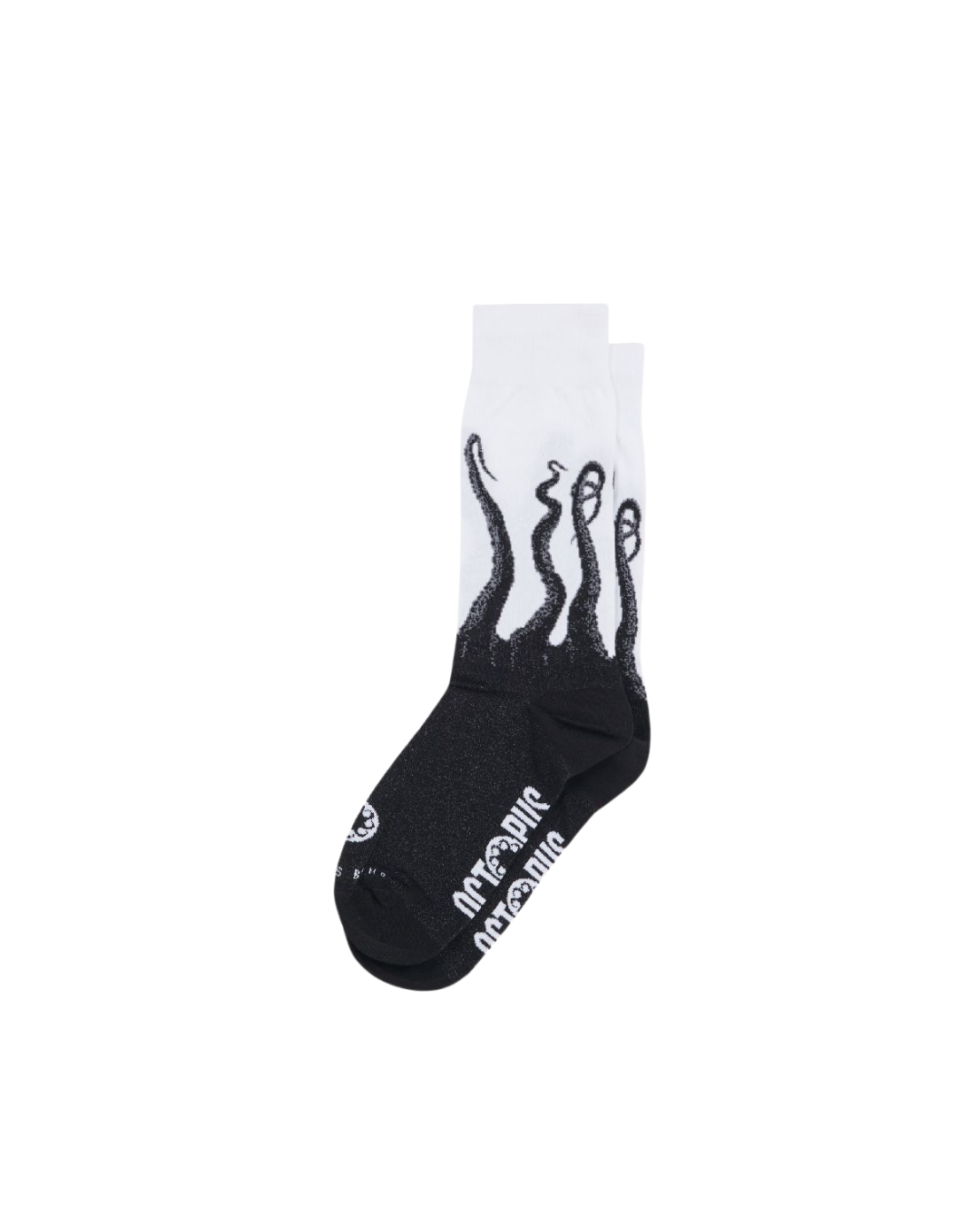 Octopus - Reverse Original Socks - Nero e Bianco