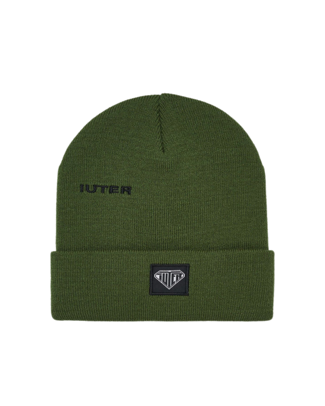 Iuter - Logo Fold Beanie - Verde