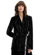 Karl Lagerfeld Jeans - Klj Velvet Blazer - Nero