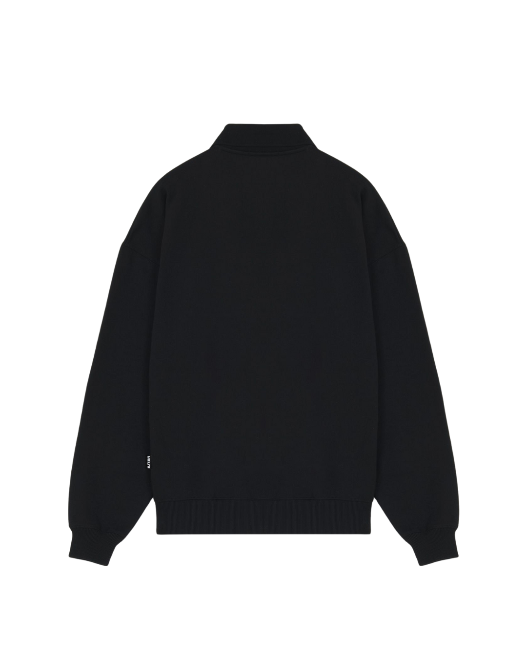 Iuter - Heart Logo Polo Sweater - Nero
