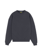 Iuter - Parquet Crewneck - Asphalt