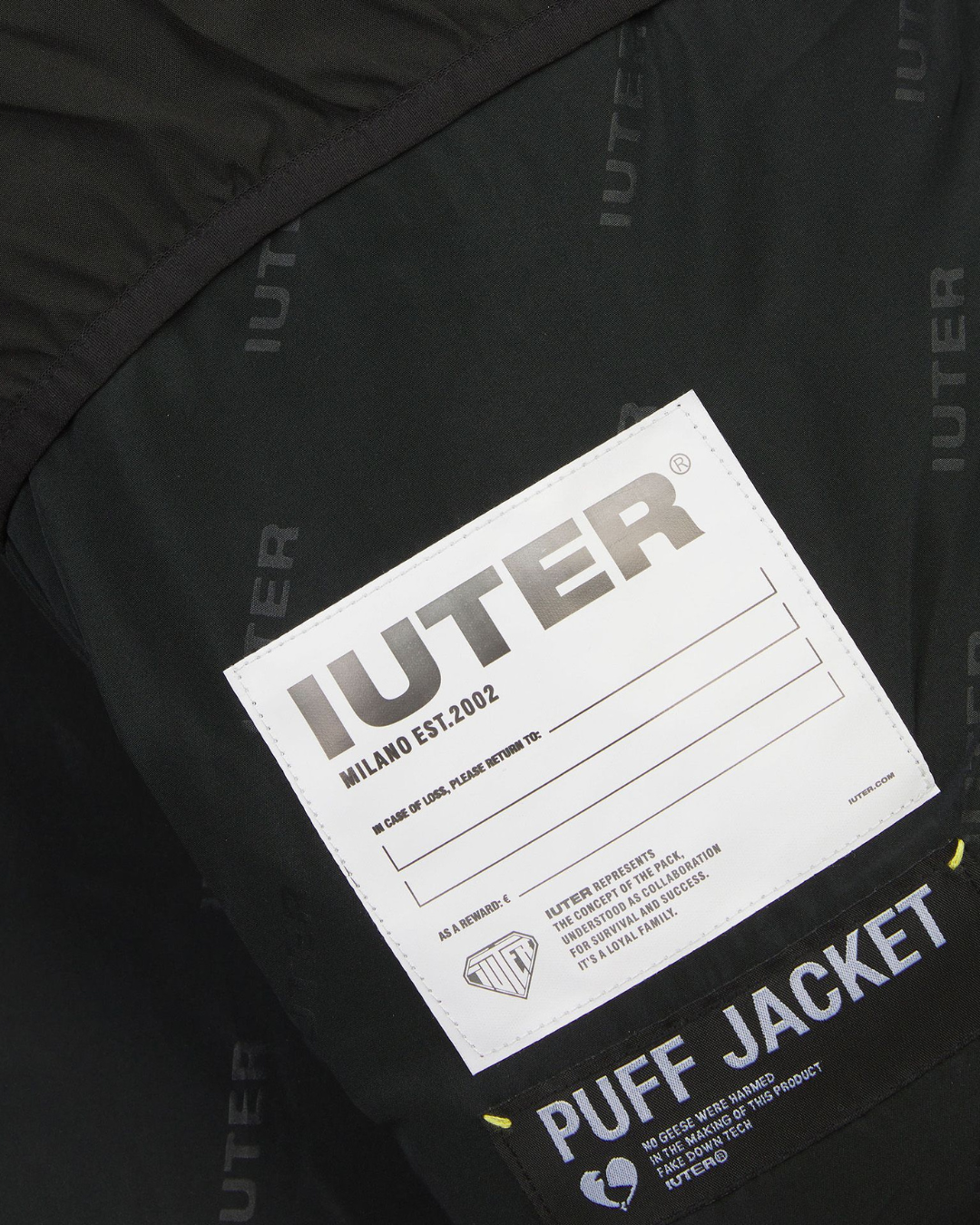 Iuter - Iuter Puff Jacket - Nero
