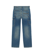 Iuter - Double Knee Denim Pants - Blu