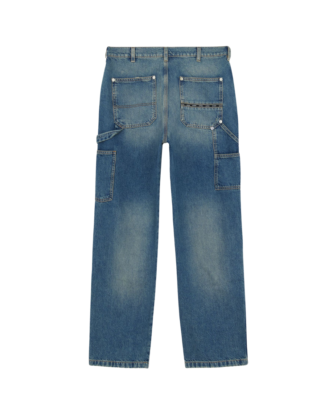 Iuter - Double Knee Denim Pants - Blu