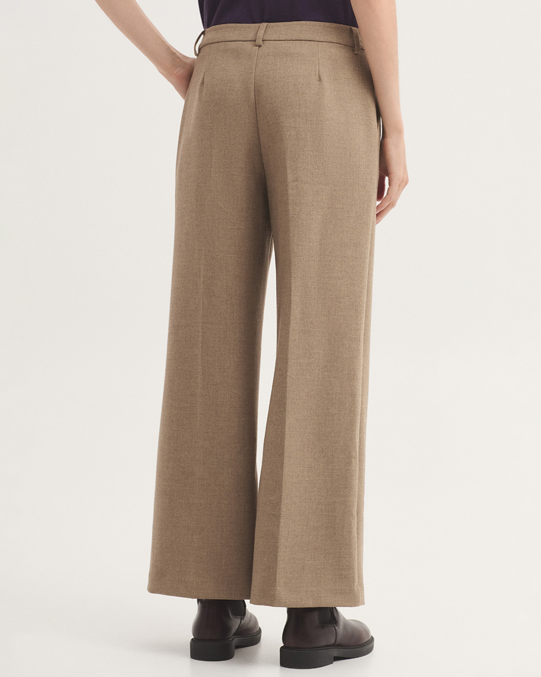 Nice Things - Classic Tailored Pants - Beige