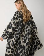 Alessia Santi - Completo Cappotto e Cintura - Grigio e Nero