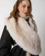 Alessia Santi - Stola In Ecopelliccia - Bianco