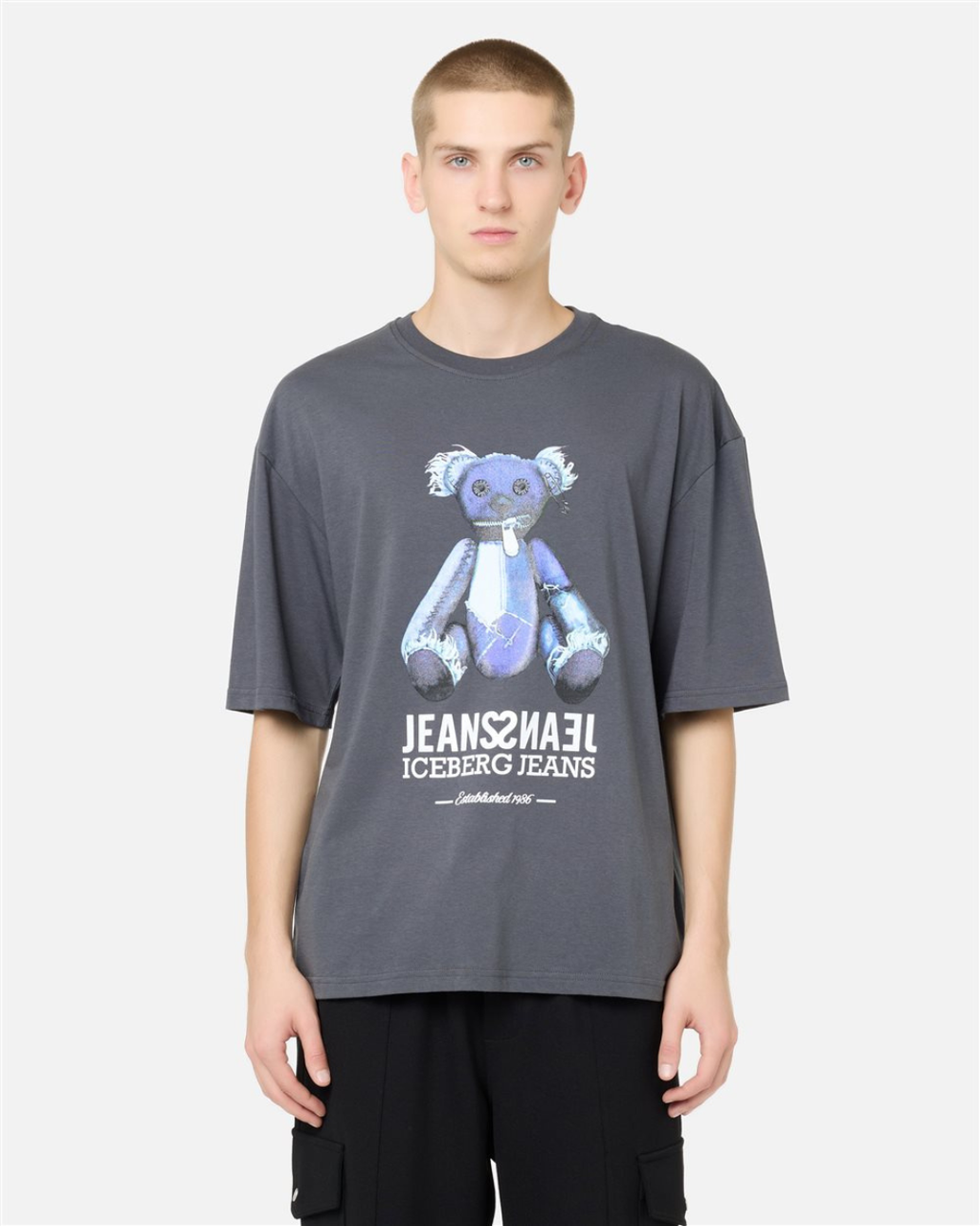 Iceberg Jeans - T-shirt Jersey - Grigio