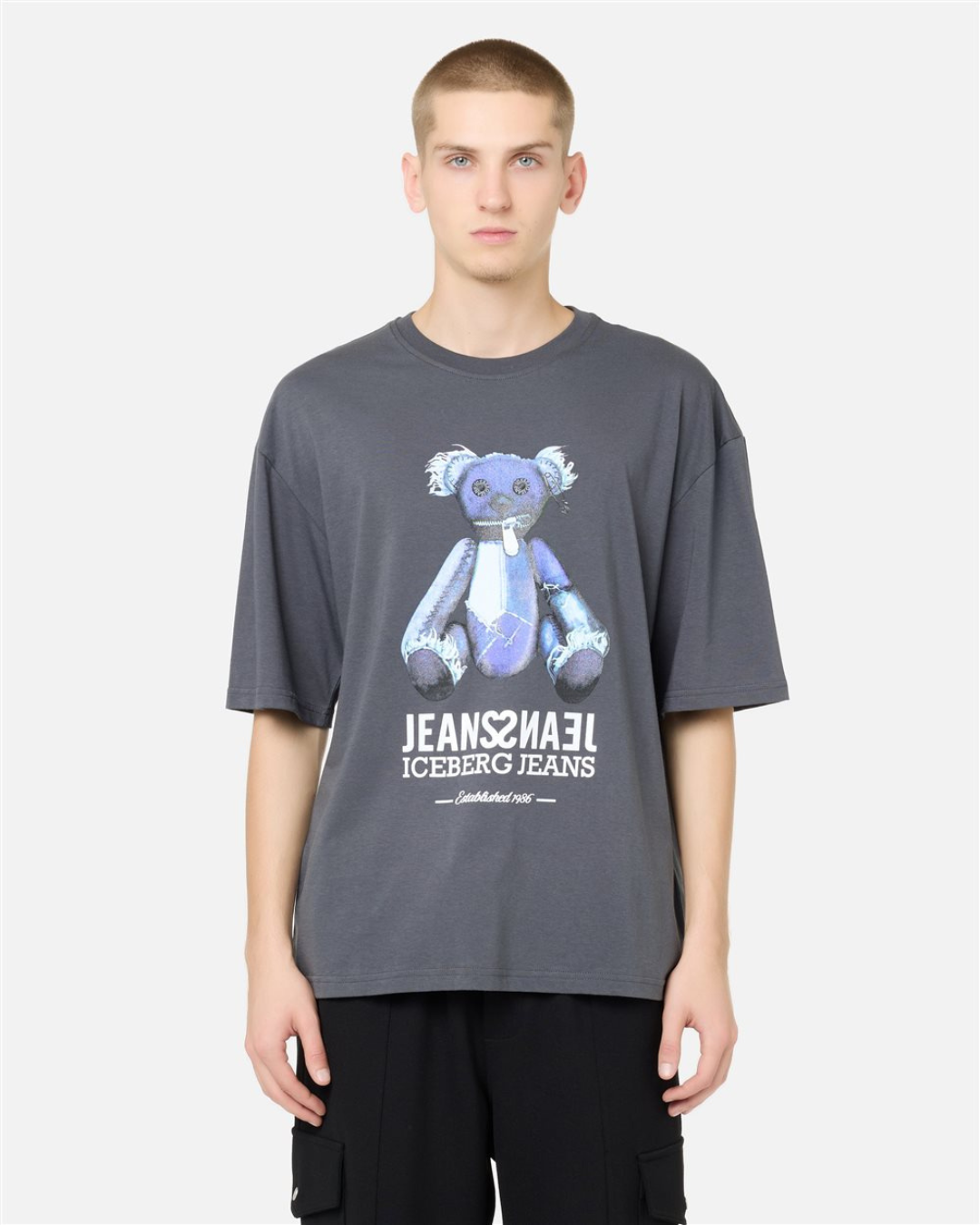 Iceberg Jeans - T-shirt Jersey - Grigio