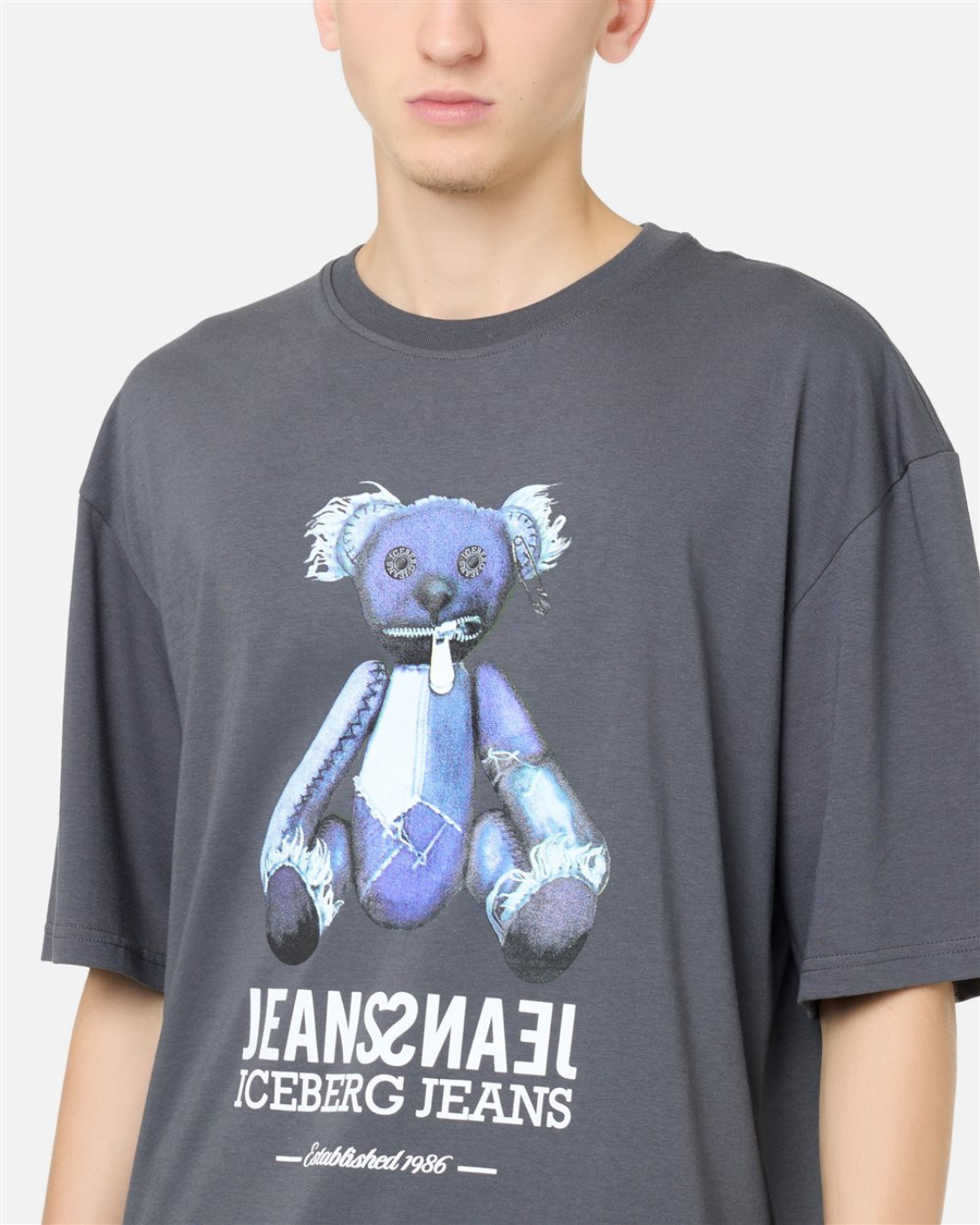 Iceberg Jeans - T-shirt Jersey - Grigio