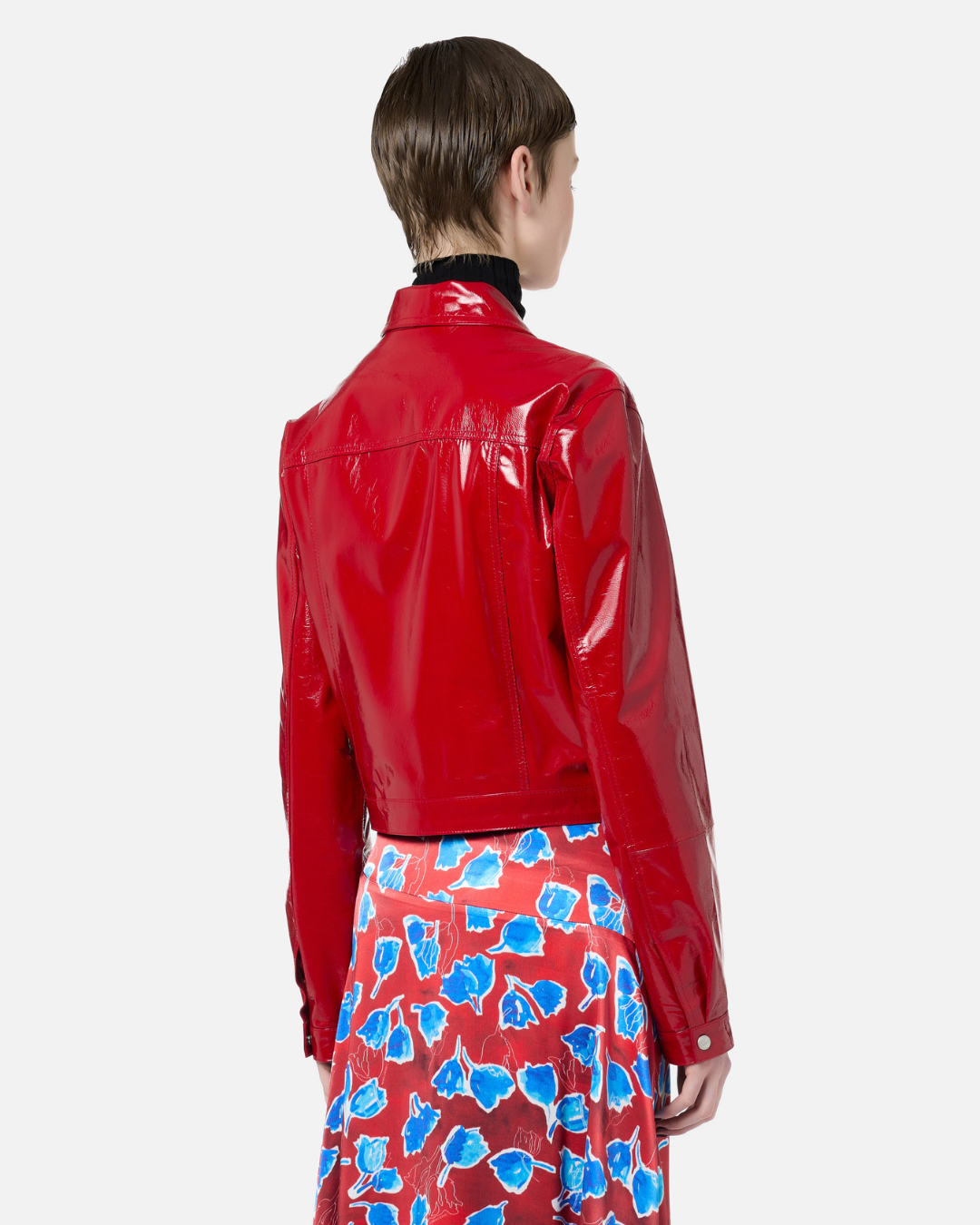 Iceberg Jeans - Giubbotto Pelle - Rosso