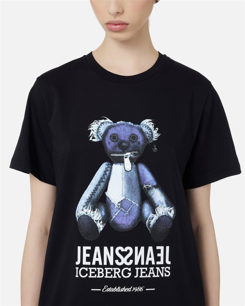 Iceberg Jeans - T-shirt Jersey - Nero