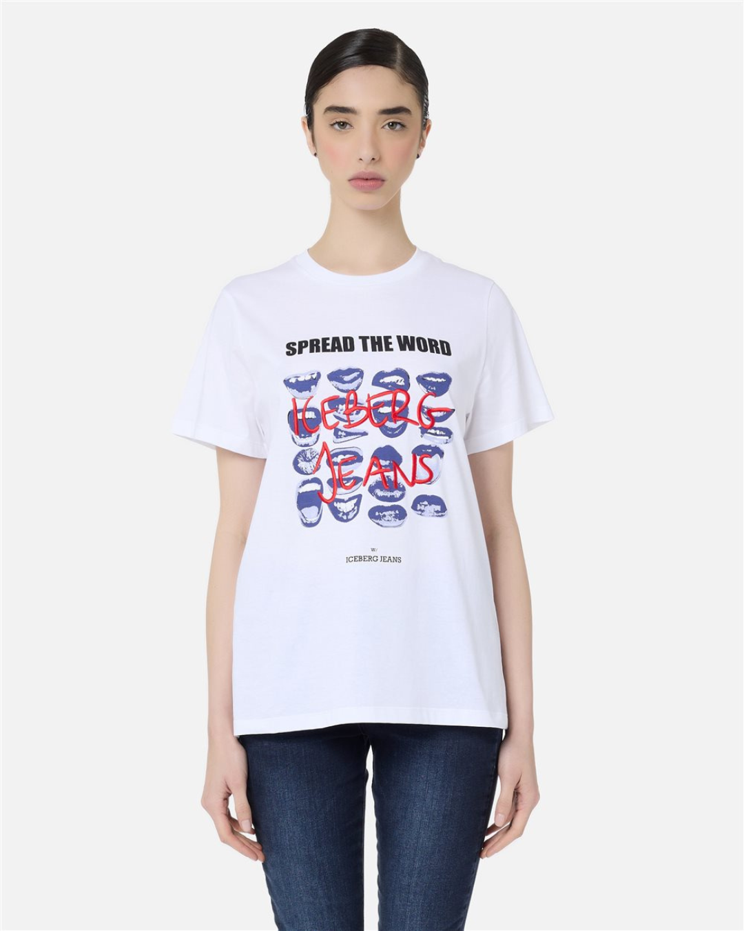 Iceberg Jeans - T-shirt Jersey - Bianco