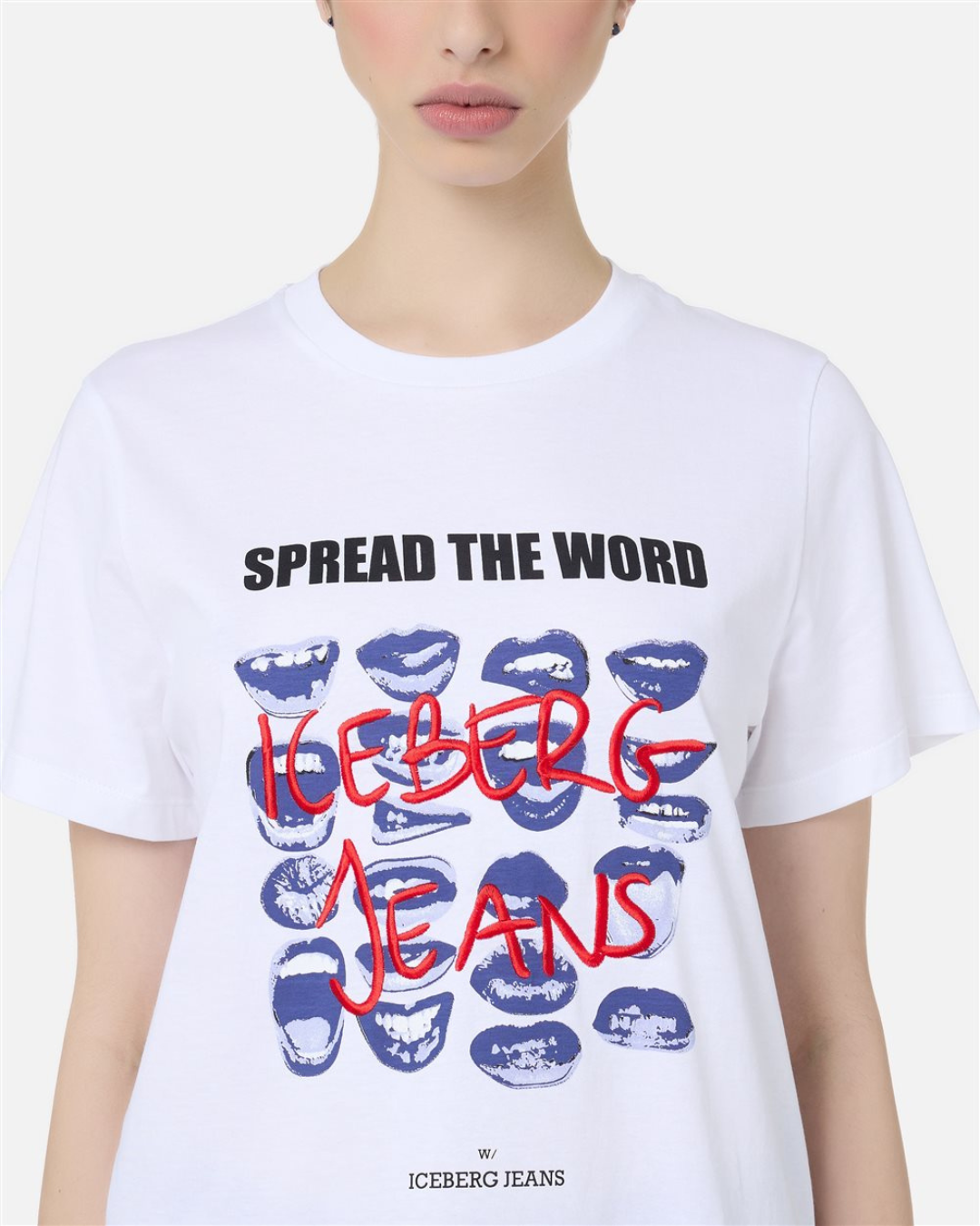 Iceberg Jeans - T-shirt Jersey - Bianco