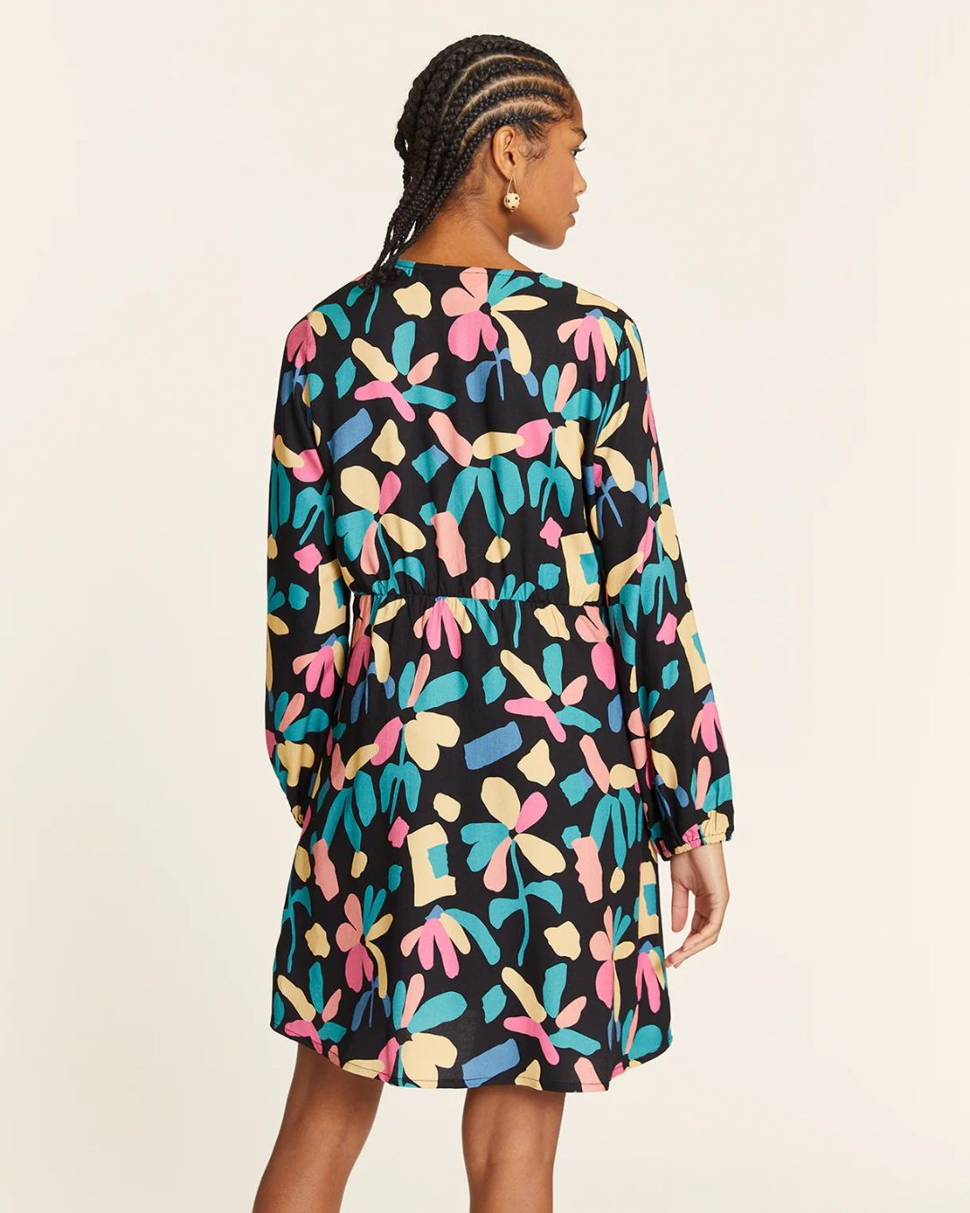 Pepa Loves - Vestido Petalos Con Volante - Print