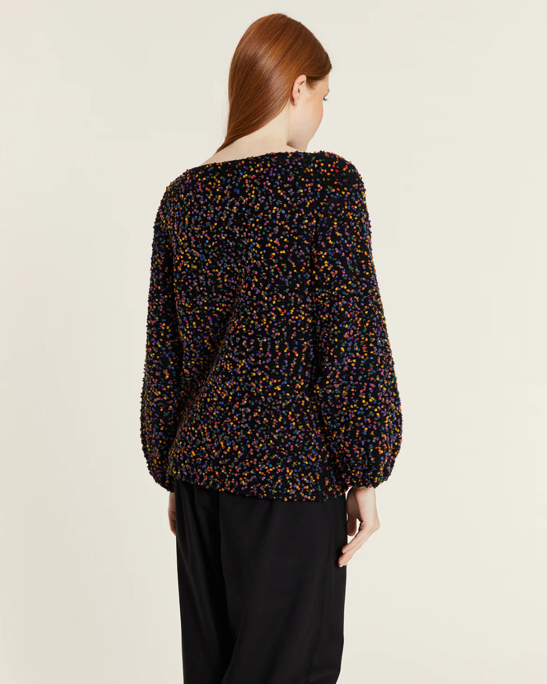 Pepa Loves - Jersey Mini Pompones - Nero