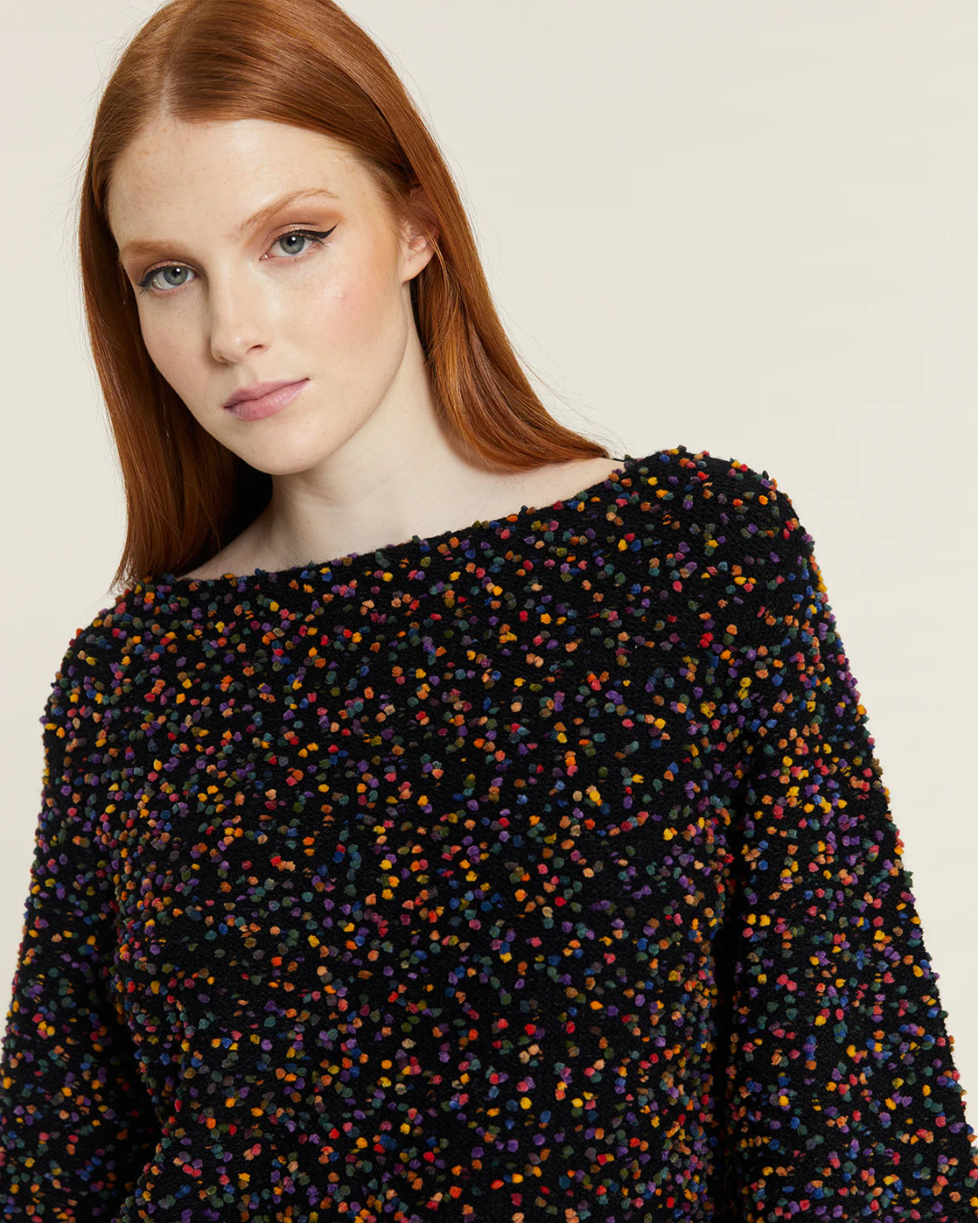 Pepa Loves - Jersey Mini Pompones - Nero