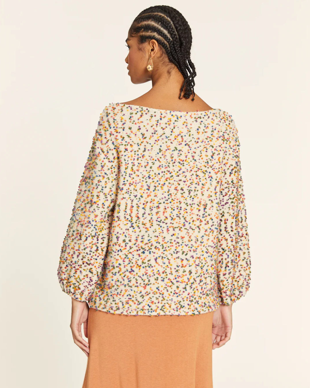 Pepa Loves - Jersey Mini Pompones - Crema