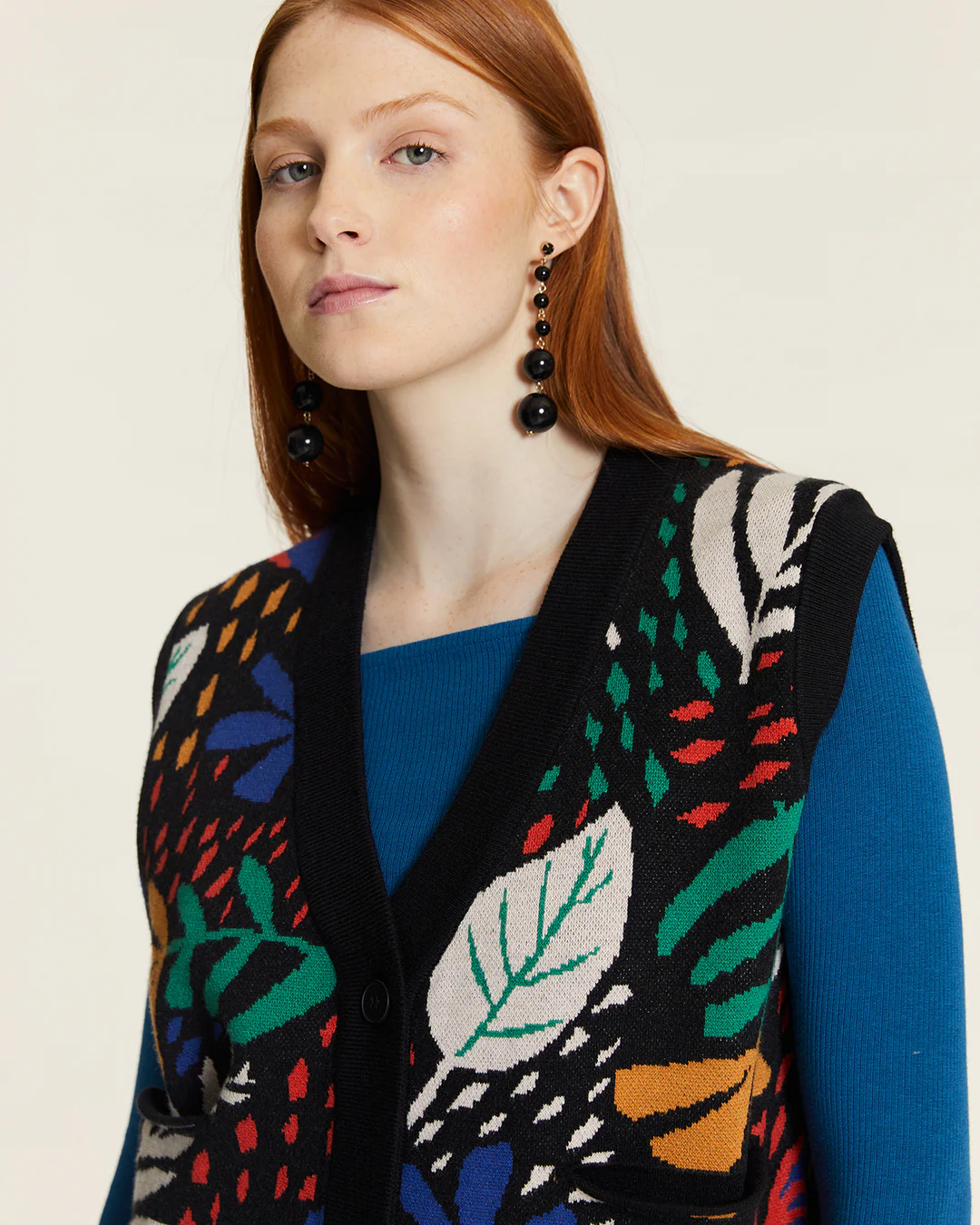 Pepa Loves - Chaleco Garden - Nero