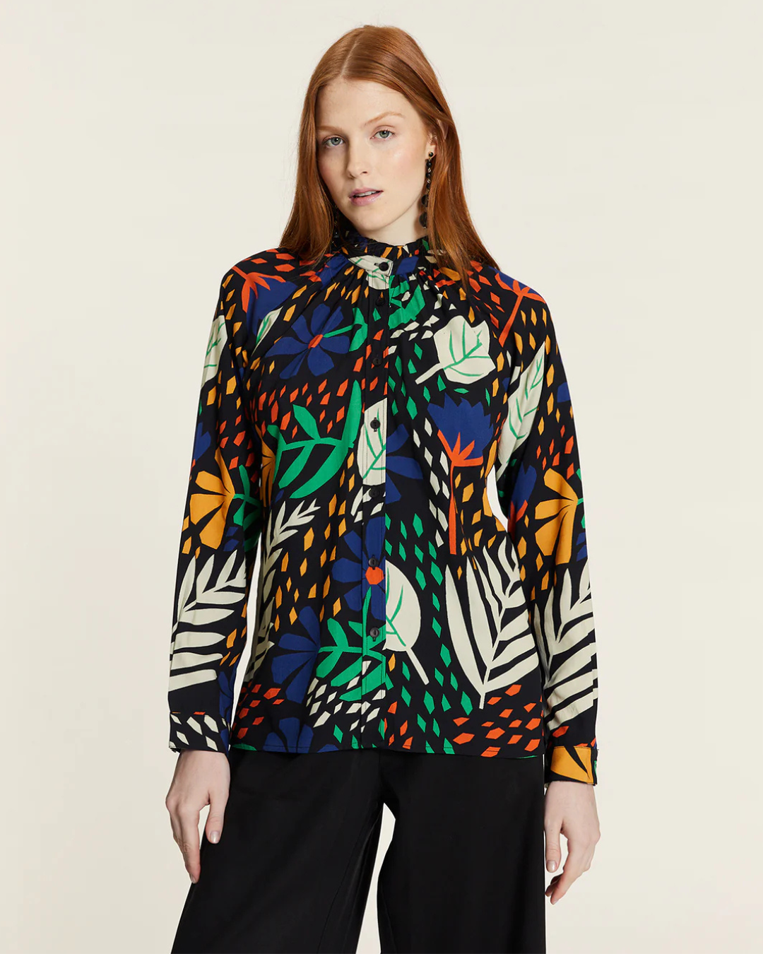 Pepa Loves - Blusa Garden Cuello Alto - Print