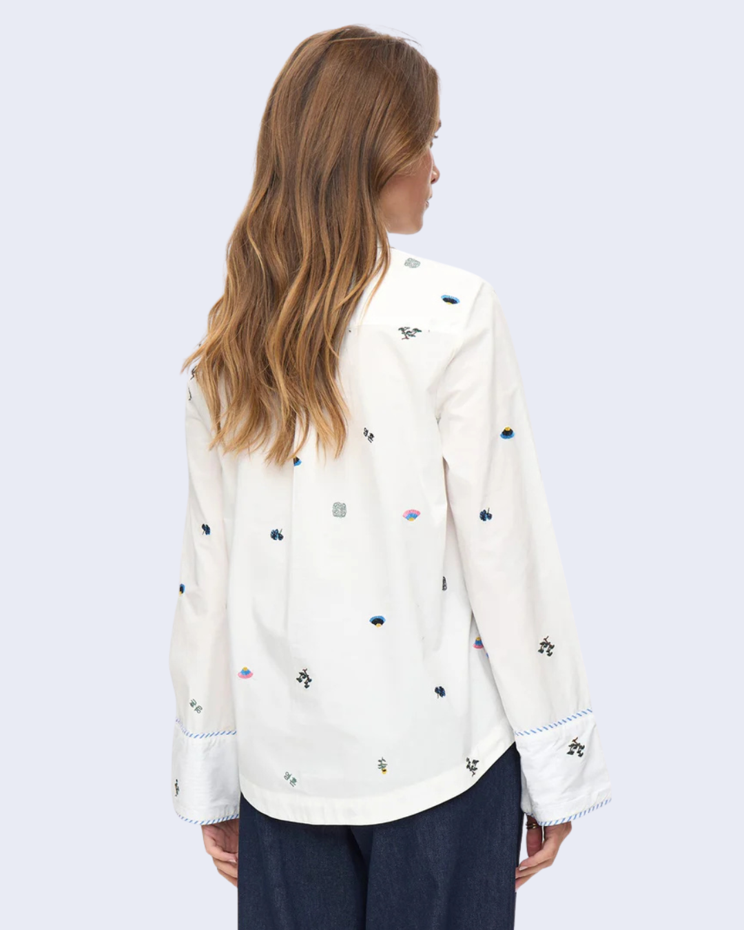 Numph - Nuchiro Boxy Shirt - Cloud Dancer