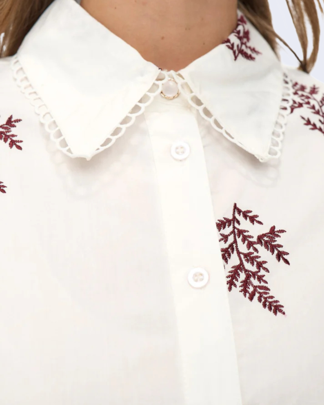 Numph - Nubaily Shirt - Winetasting