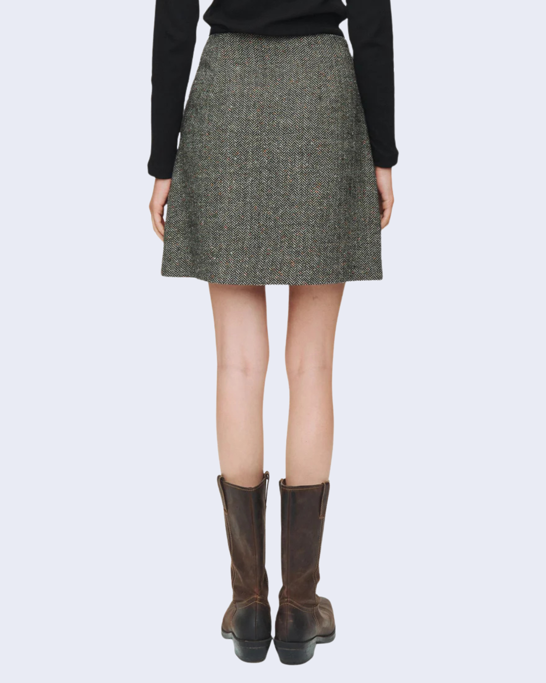 Numph - Nuavey Mini Skirt - Melange