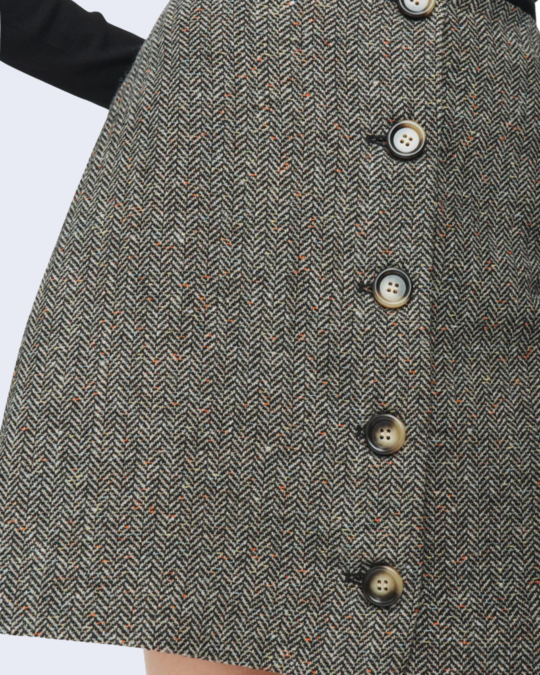 Numph - Nuavey Mini Skirt - Melange