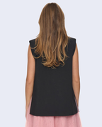 Numph - Nualmut Long Vest - Nero