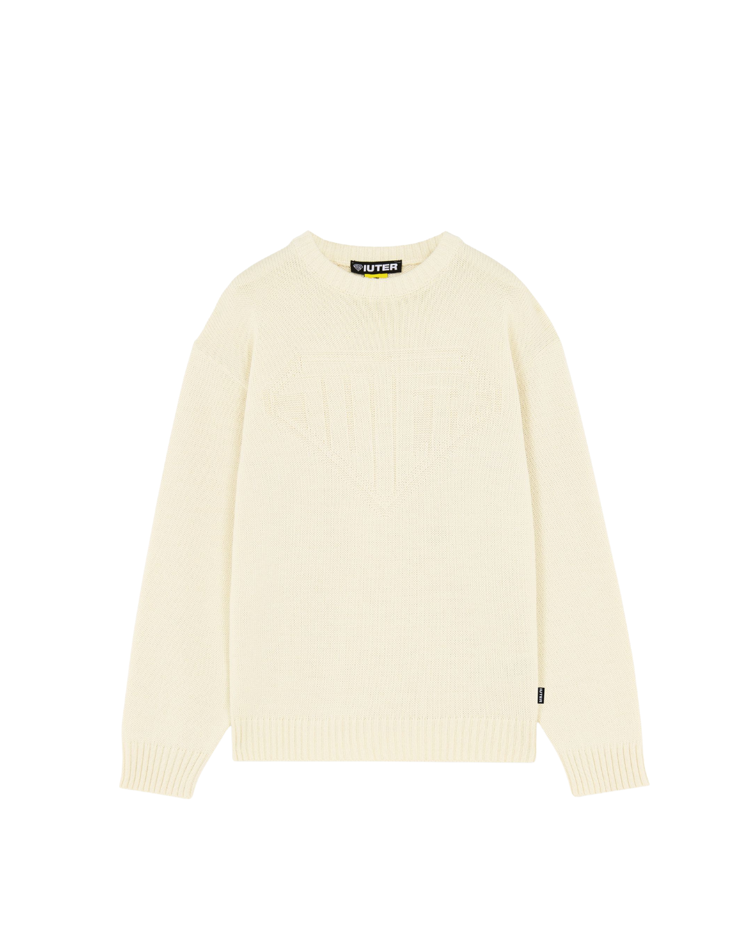 Iuter - Links Logo Knit Sweater - Crema