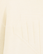 Iuter - Links Logo Knit Sweater - Crema