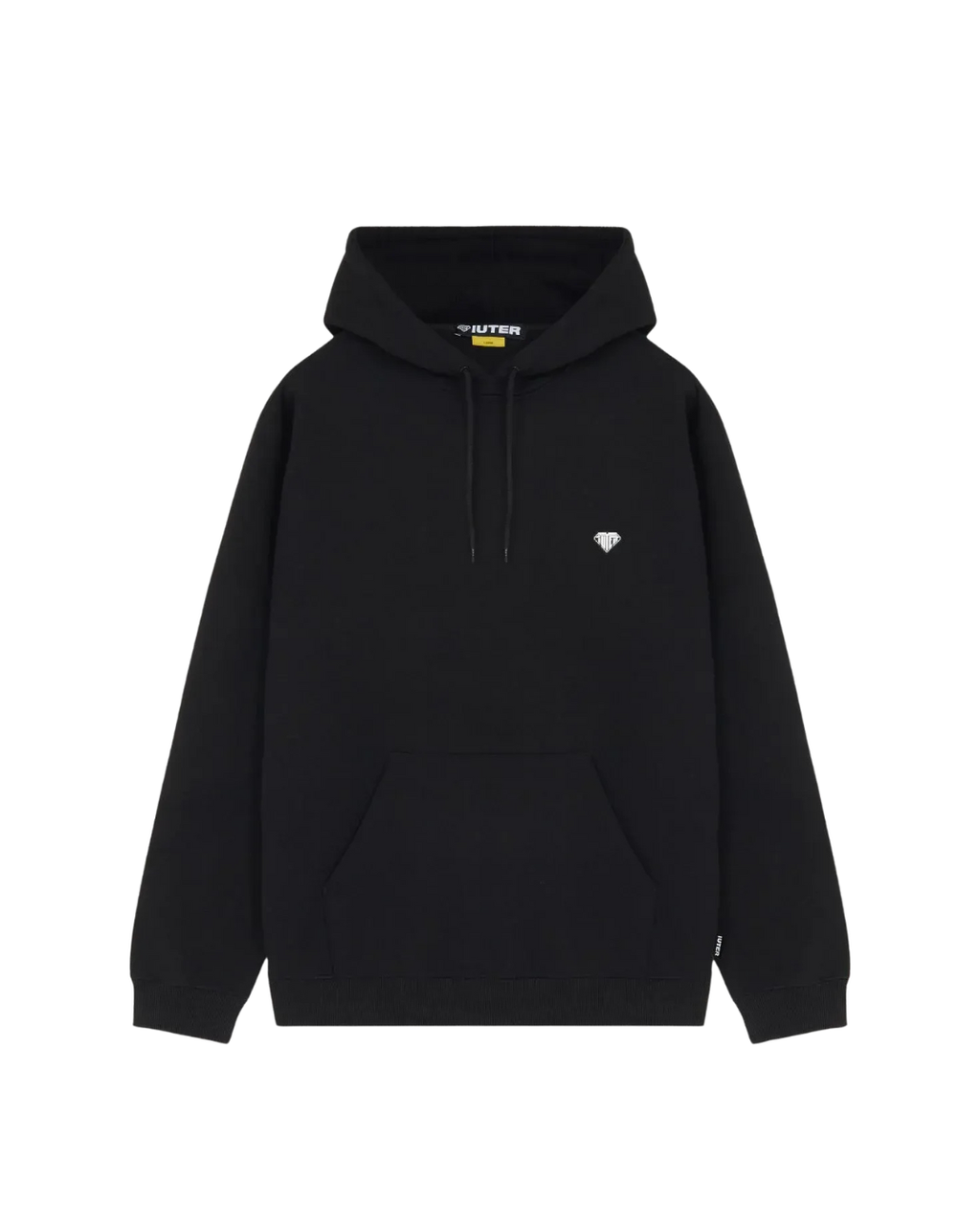 Iuter - Heart Logo Hoodie - Nero