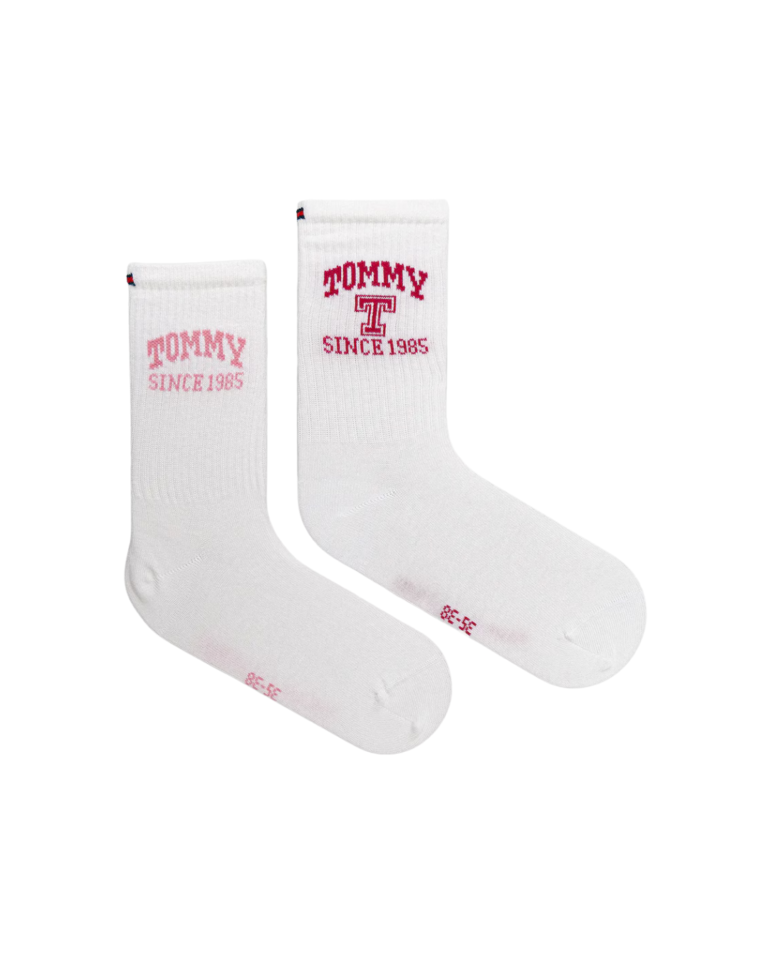 Tommy Hilfiger - TH Kids Sock 2P Varsiity - Bianco