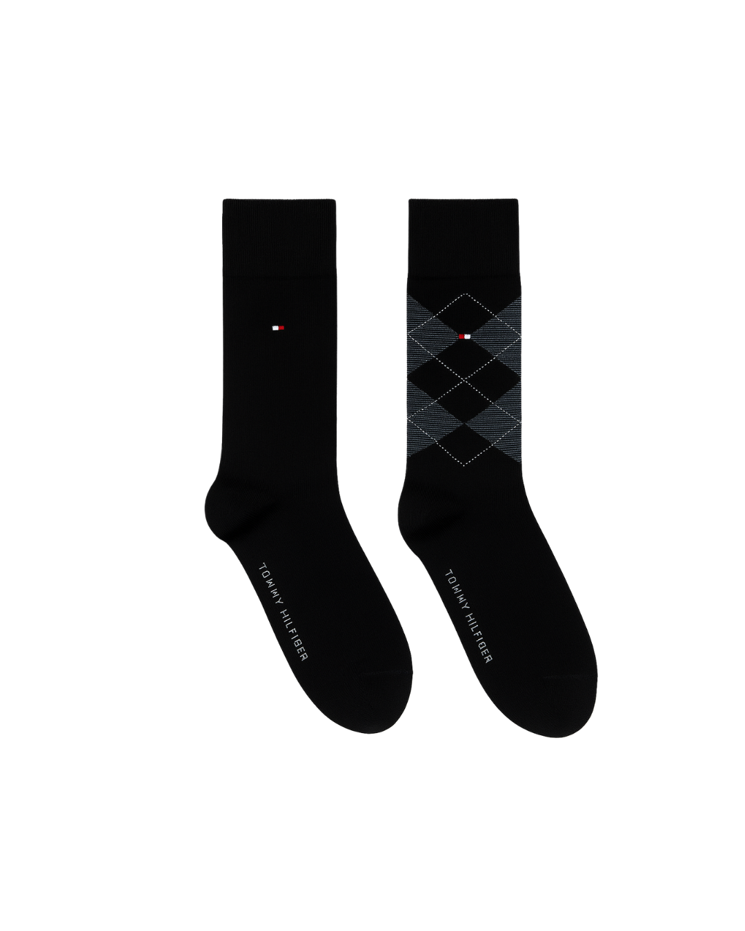 Tommy Hilfiger - TH Men Sock Check 2P - Blu