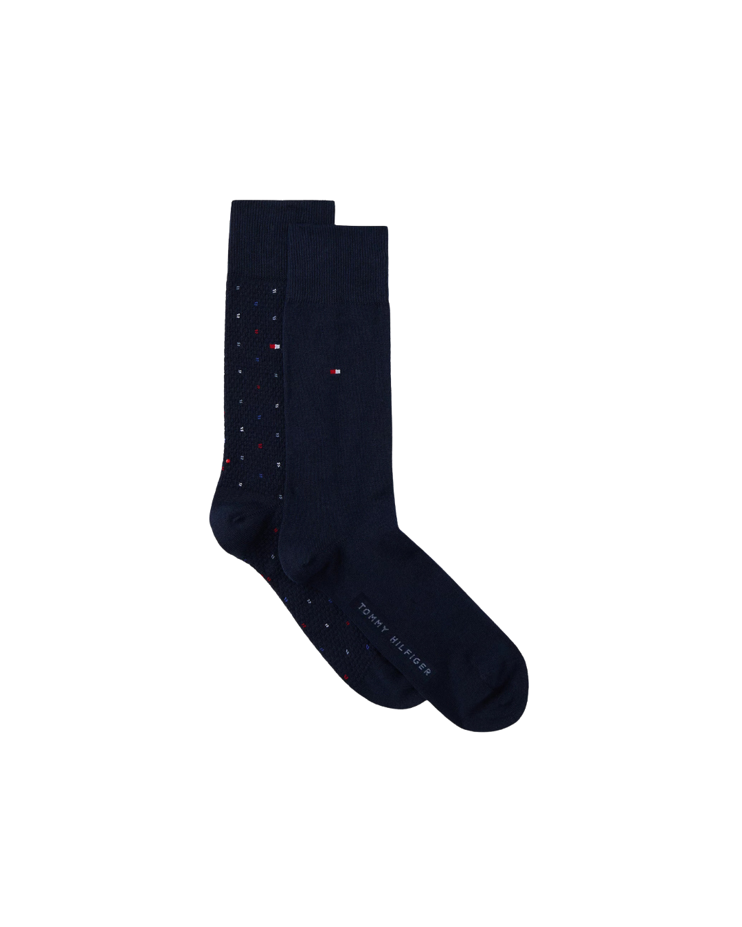 Tommy Hilfiger - TH Men Sock 2P Structure Dot - Blu